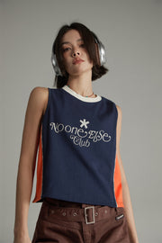 Noe Club Two Toned Sleeveless T-Shirt