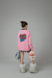 We Have Met Before Chuu Loose Fit Sweatshirt