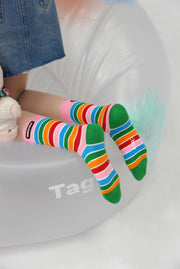 Rainbow Stripes Ankle Socks