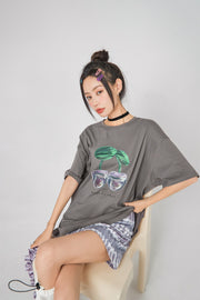 Cherry Logo Overfit T-Shirt