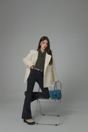 I Bloom And Grow Tweed Wool Jacket