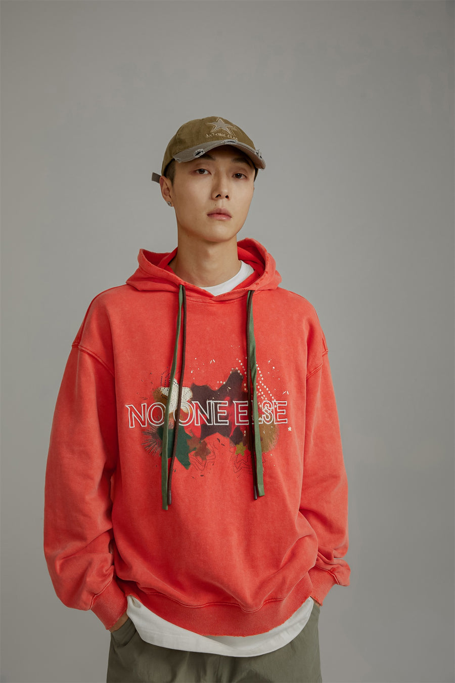 CHUU Vintage Loose Fit Hoodie