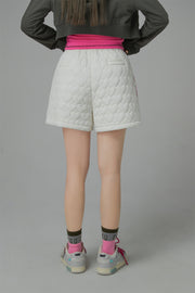 Trouble Maker String Quilted Shorts