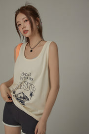 Colored Circus Fasntasia Sleeveless T-Shirt