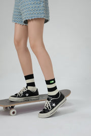 Taking Control Color Stripe Socks