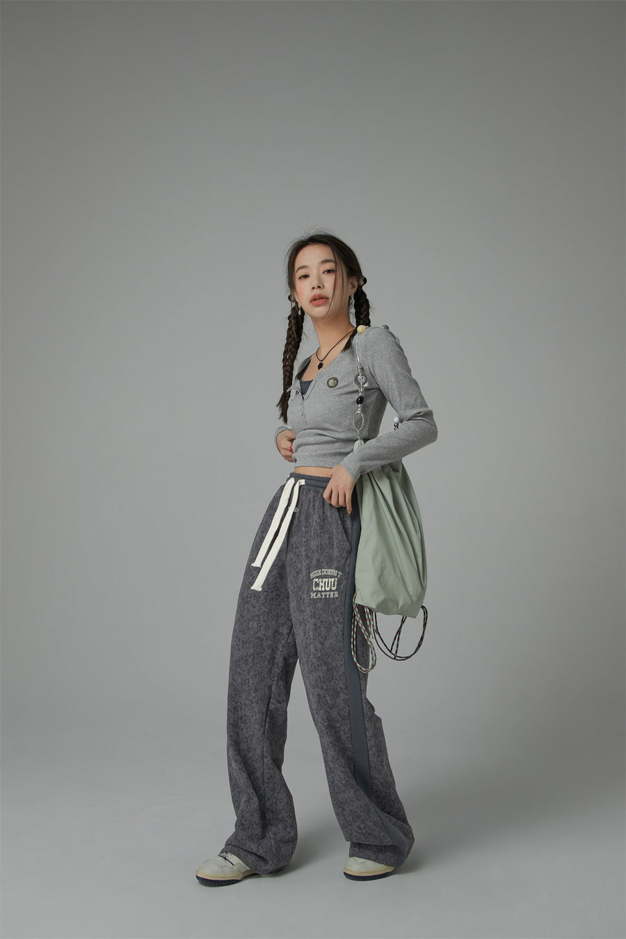 CHUU Leopard Chuu Matters Sweatpants