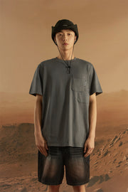 Front Pocket Oversized T-Shirt