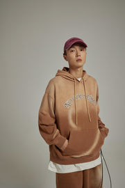 Gradient Color Front Pocket Hoodie