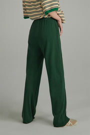 Wide-Leg Jogger Pants