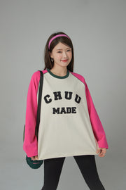 That Girl Raglan Round T-Shirt