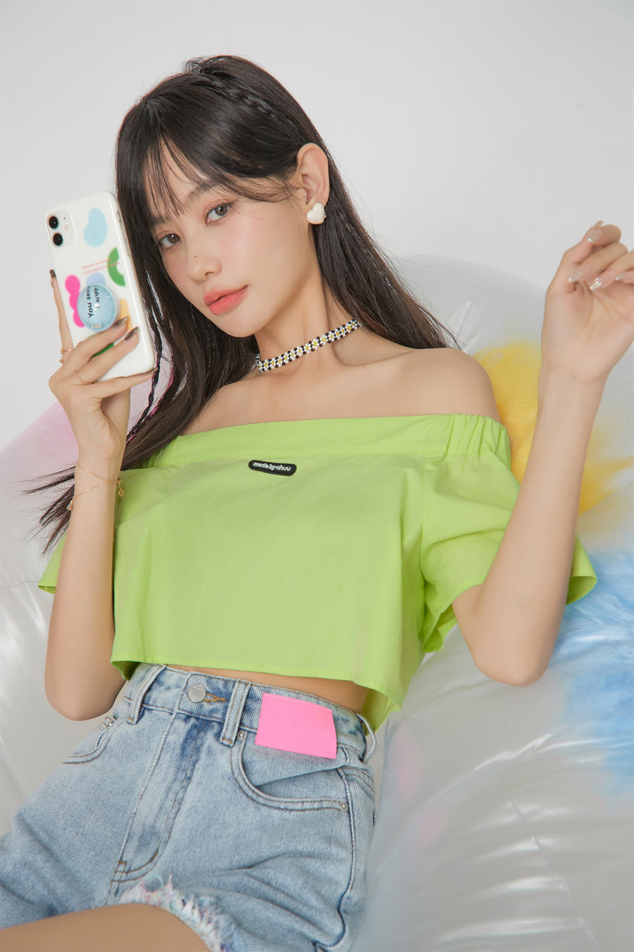 CHUU Ready For Summer Nights Blouse