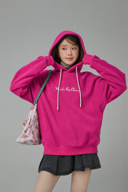 Candy Coated Fleece Hoodie