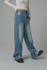 Chuu Babe Loose Fit Denim Jeans