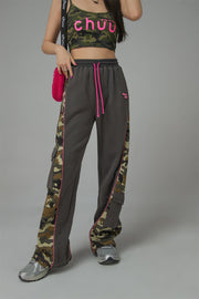 Camouflage Bands Jogger Pants