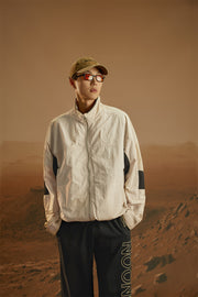 Star Circle Zip-Up Field Jacket