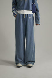 Waist String Wide Jogger Pants