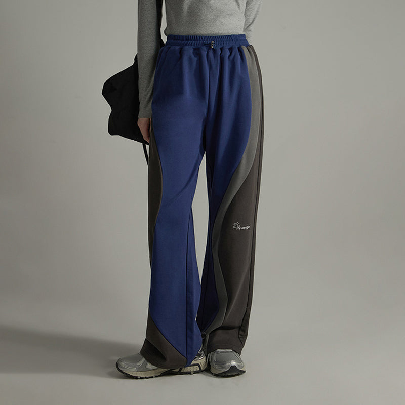 CHUU Color Matching Waves Jogger Pants