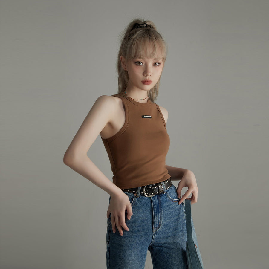 CHUU Basic Unbalanced Top