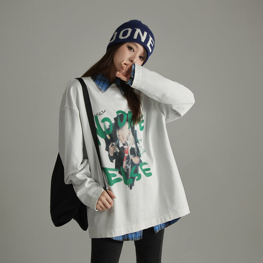 CHUU Noe Wild Printed Loose Fit T-Shirt