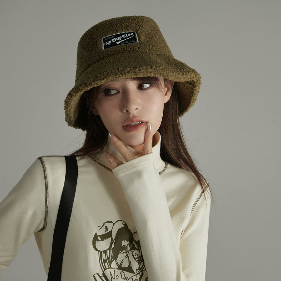 CHUU Fleece Bucket Hat