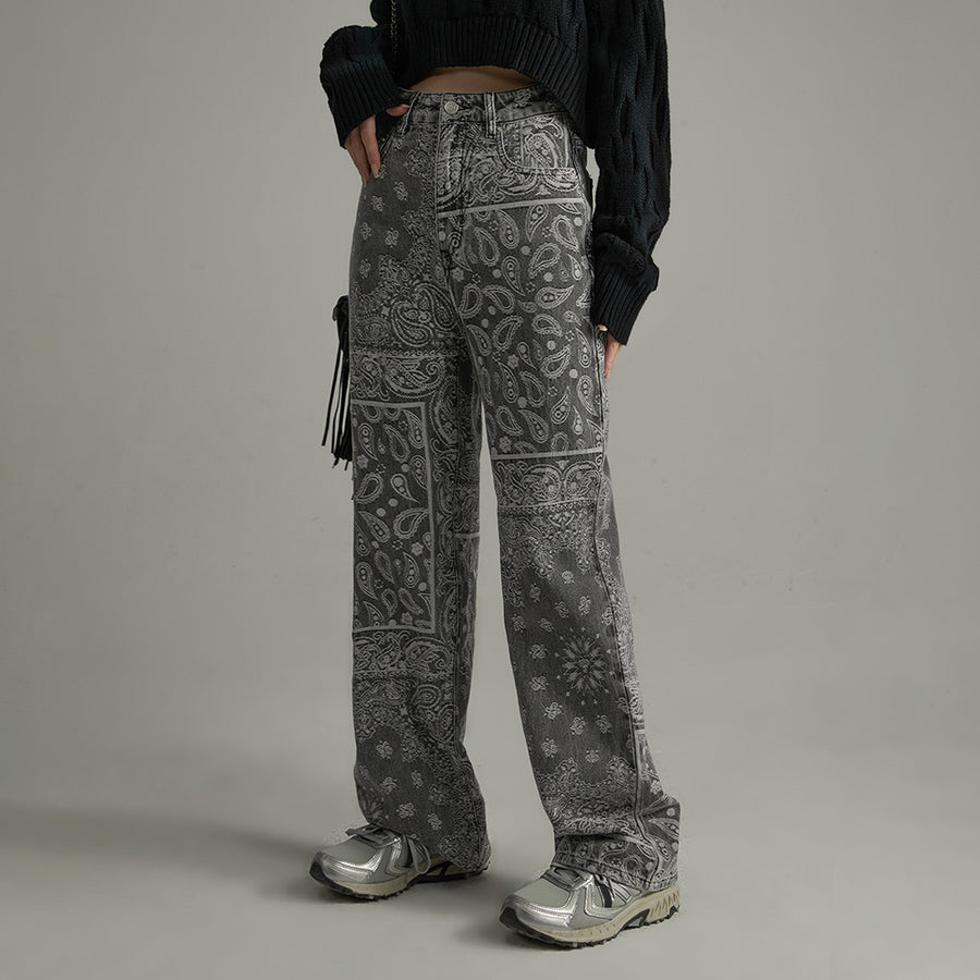 CHUU Bohemian Straight Jeans