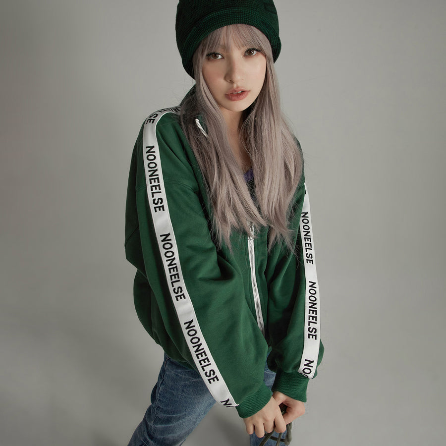 CHUU High-Neck Zip-Up Jogger Jacket