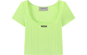 Square Crop Short Sleeve T-Shirt