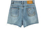 Oh Snap Denim Shorts