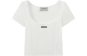 Square Crop Short Sleeve T-Shirt