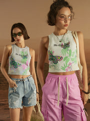 Butterfly Crop Top