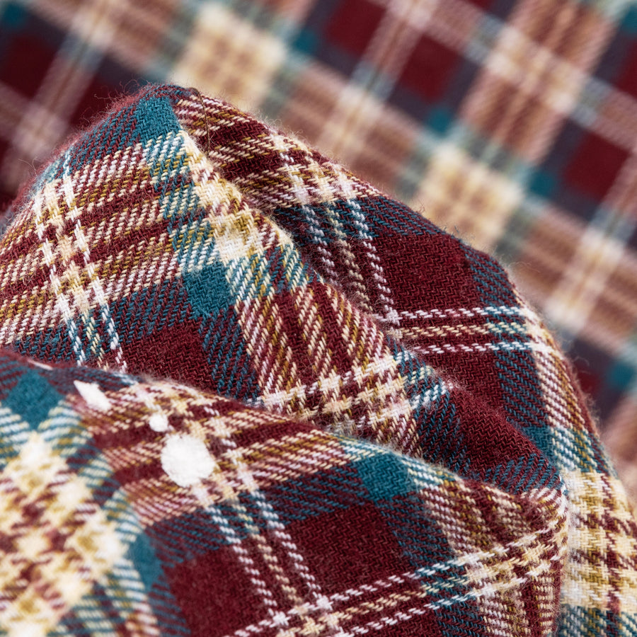 CHUU Check Loose-Fit Flannel Shirt