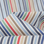 Color Vertical Stripes Shirt