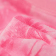 Open-Back Shirring Tie-Dye Crop Top