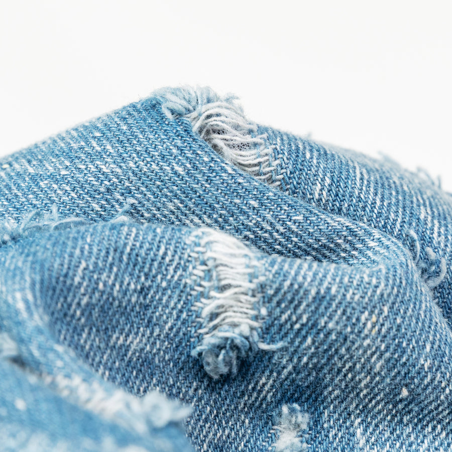 CHUU Distressed Denim Bucket Hat