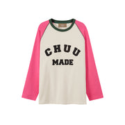 That Girl Raglan Round T-Shirt