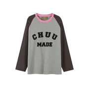 That Girl Raglan Round T-Shirt