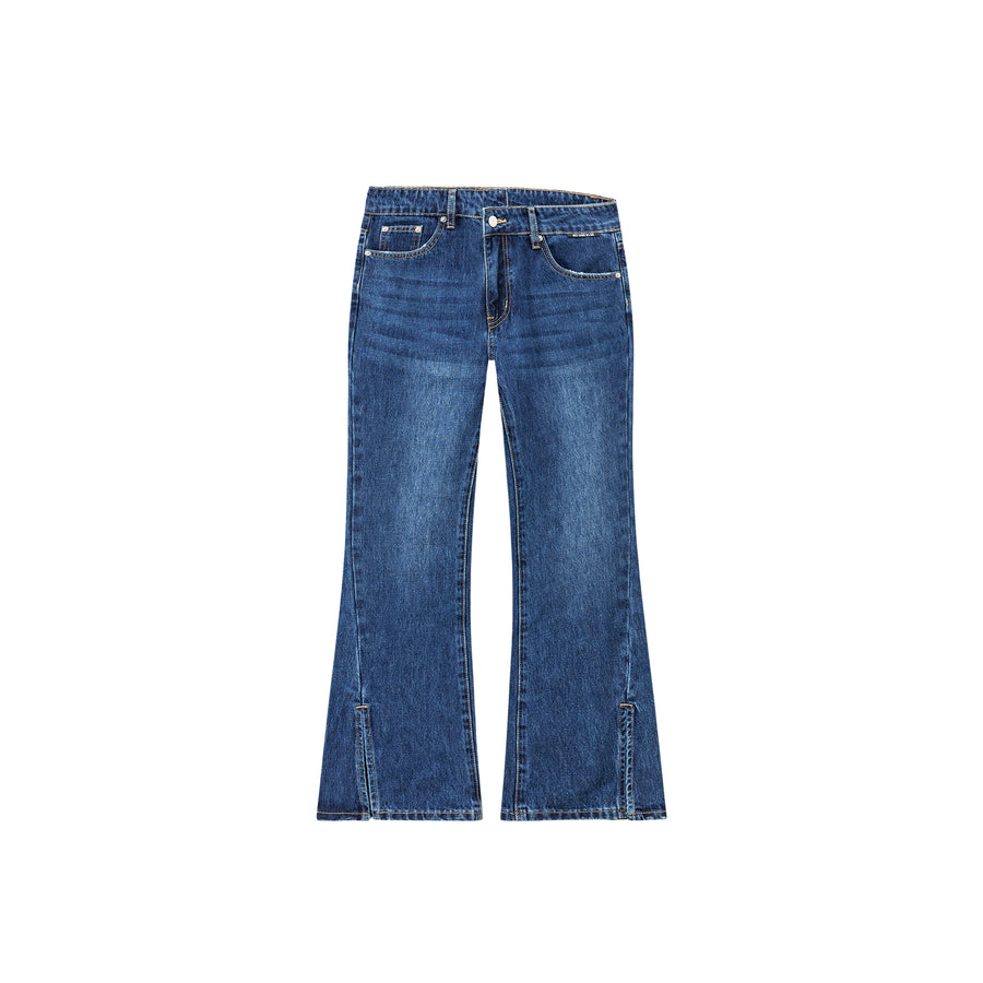 CHUU Unbalanced Denim Jeans