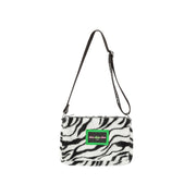 Zebra Faux Fur Mini Shoulder Bag