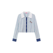 Star Line Collar Shirt