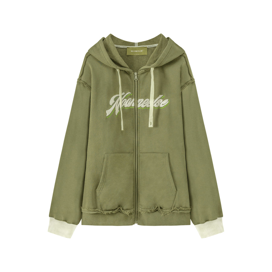 CHUU Daily Zip Up Hoodie