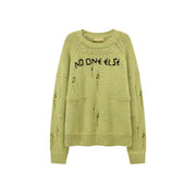 Raglan Oversize Knit Sweater