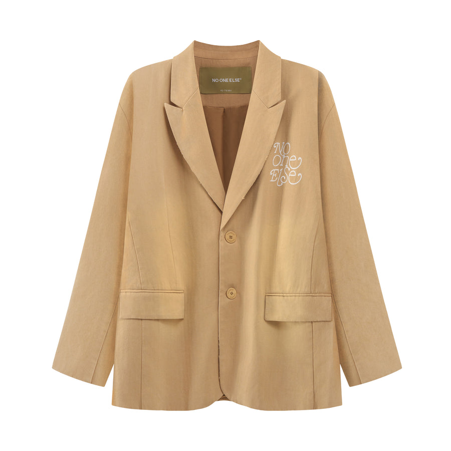 CHUU Noe Simple Loose Fit Blazer Outer Jacket