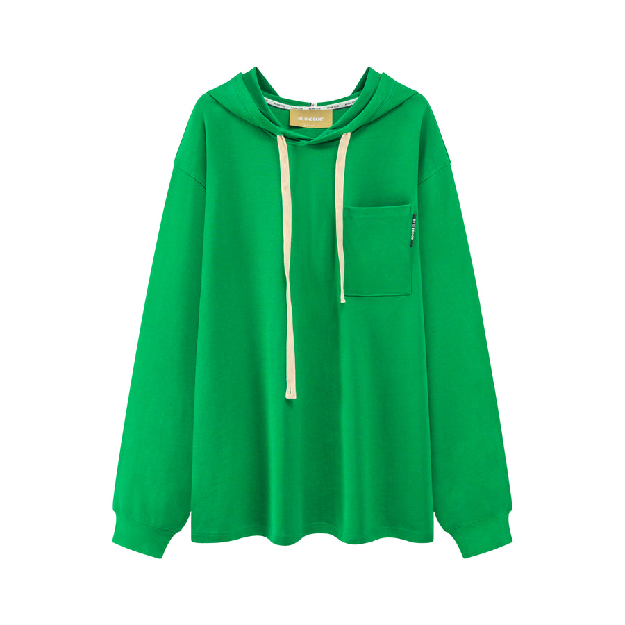 CHUU Daily Loose Fit Hooded Sweatshirt