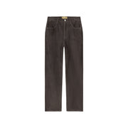 Neutral Corduroy Straight Pants