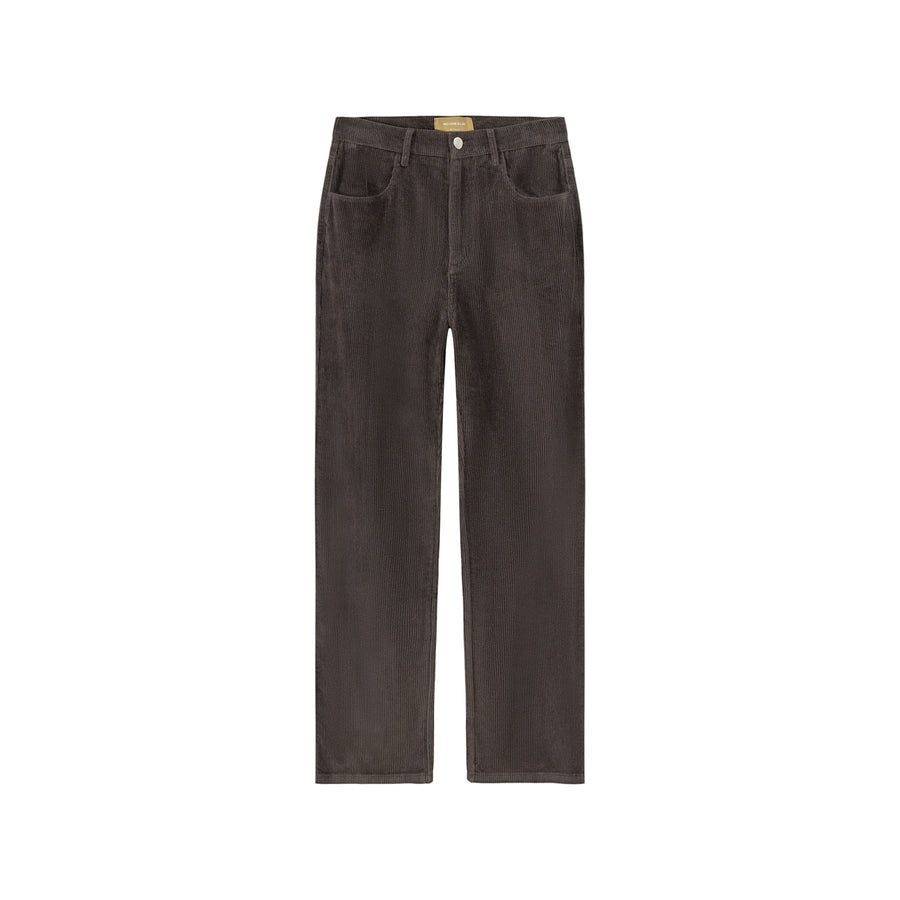 CHUU Neutral Corduroy Straight Pants