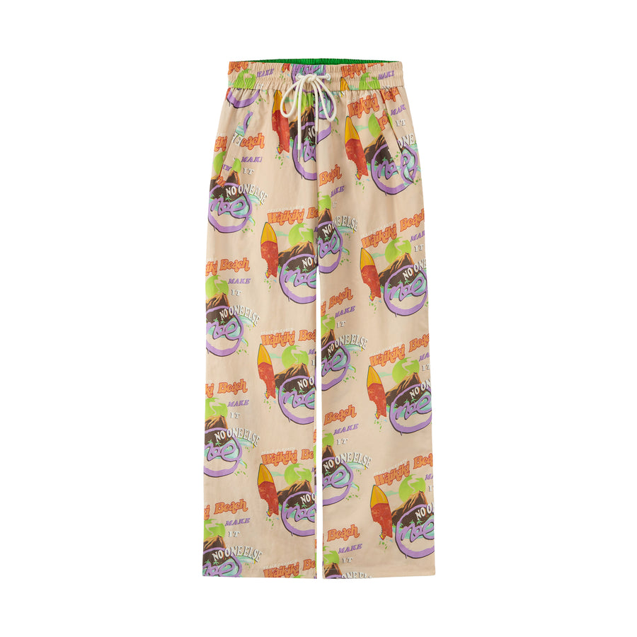 CHUU On The Bright Side Printed Pants