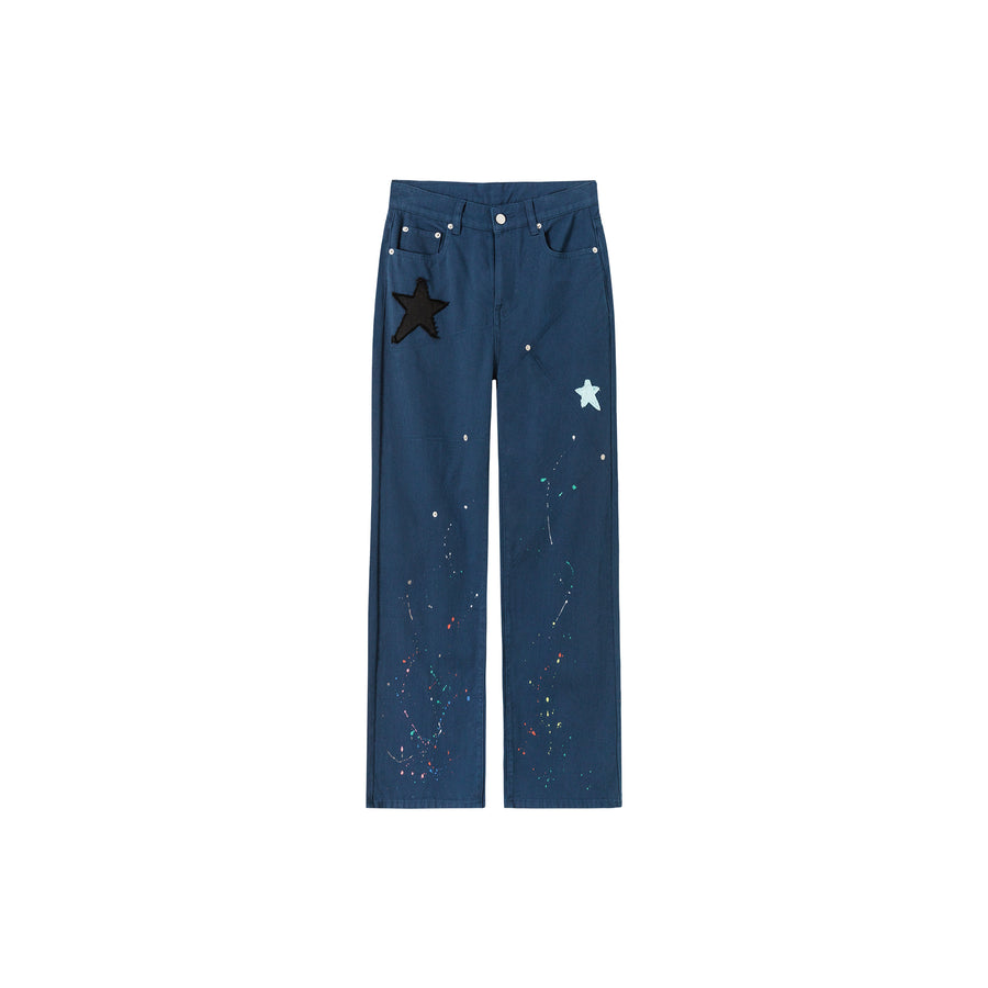 CHUU Star Wide Pants