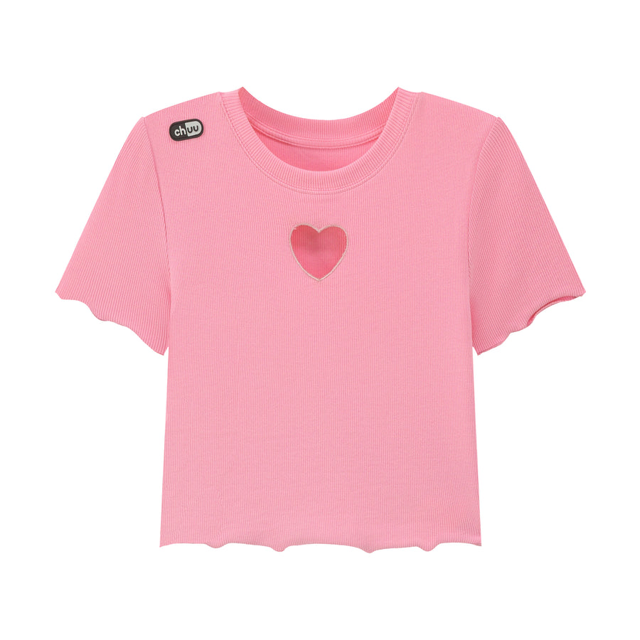 CHUU Oh So Sweet Cutout T-Shirt