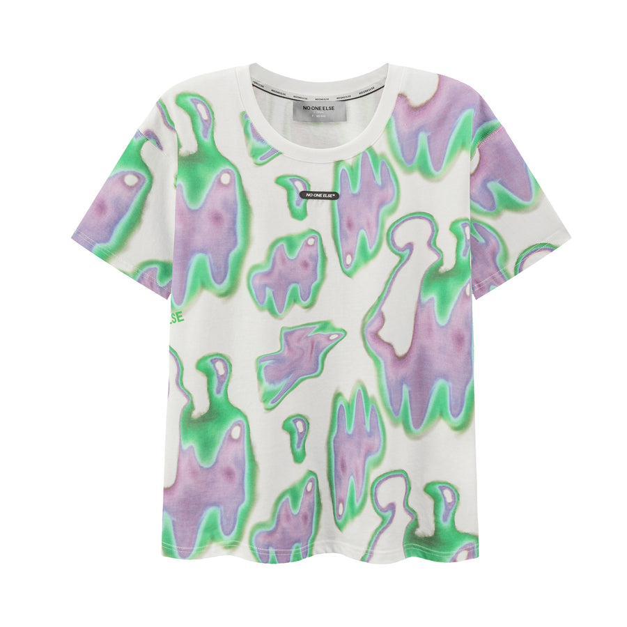 CHUU Outerspace Print Loosefit T-Shirt