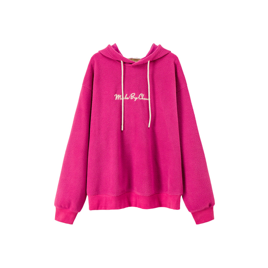 CHUU Candy Coated Fleece Hoodie